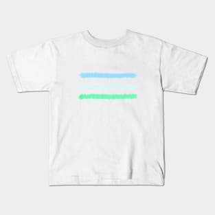 Landscape in Abstract Kids T-Shirt